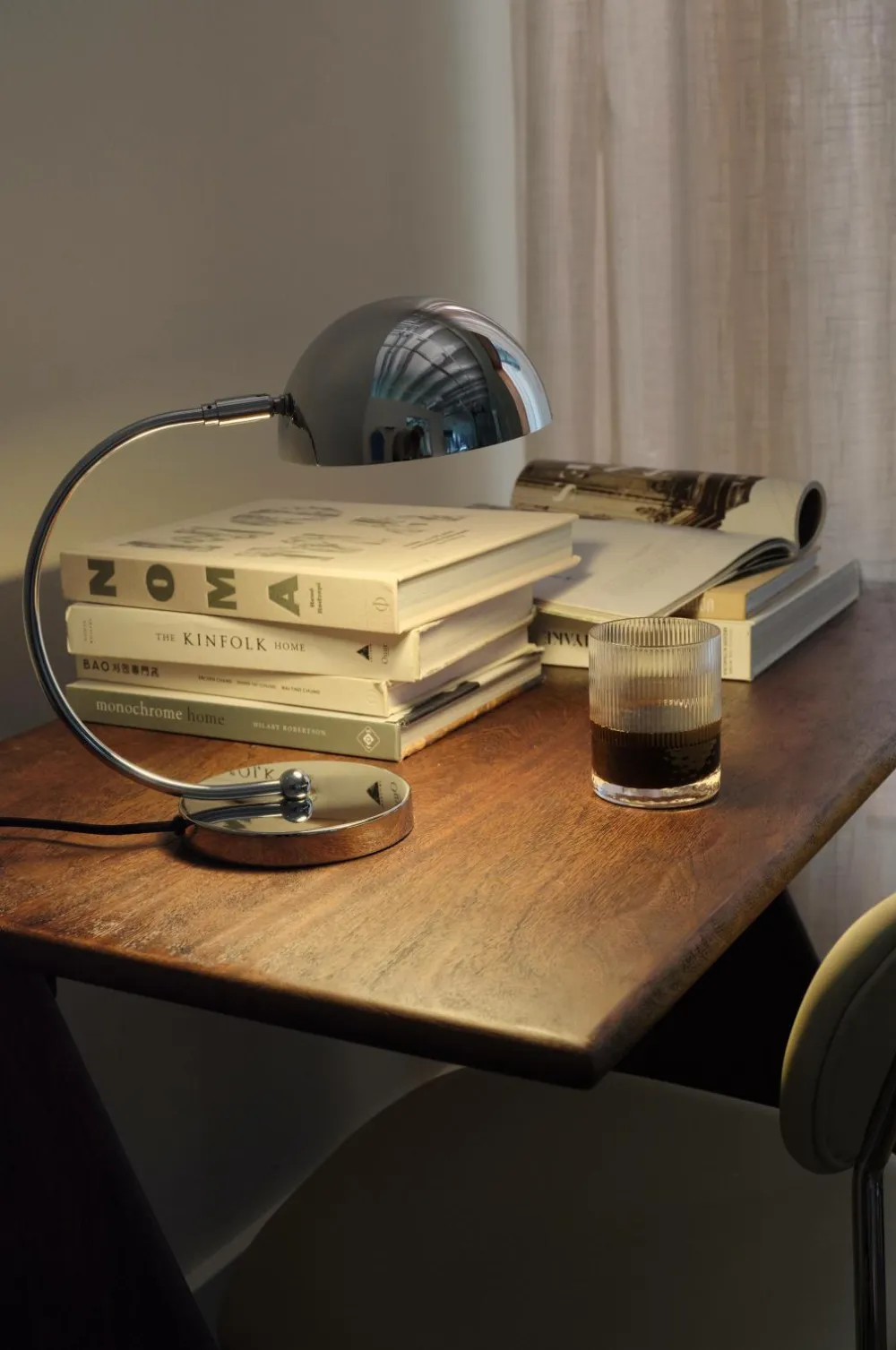 Ellos Home Bordlampe Canon Mini Krom