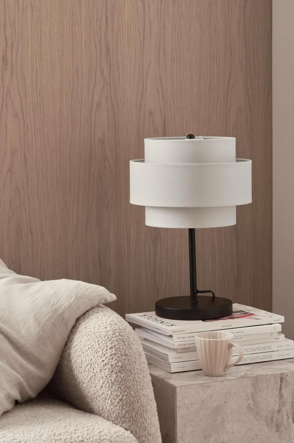 Ellos Bordlamper>Home Bordlampe Miguel Beige/matsort