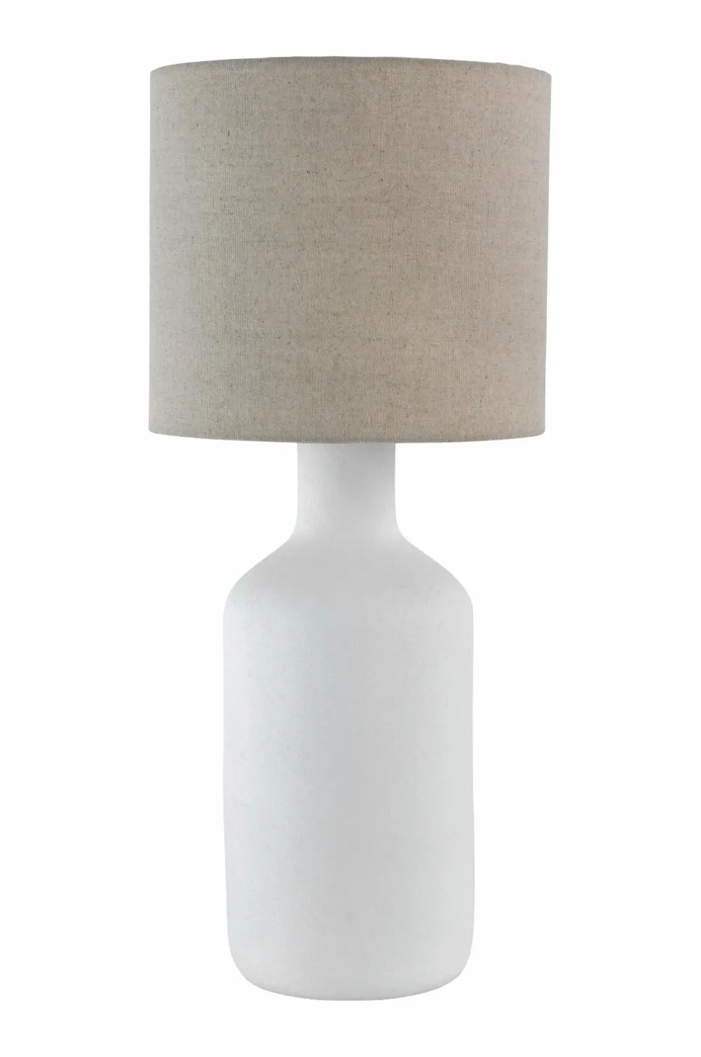 Ellos Bordlamper>Home Bordlampe Saga White/Linen