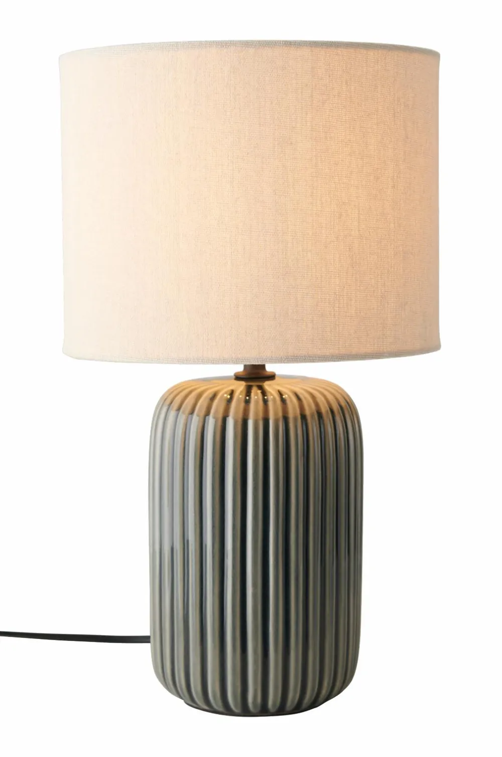 Ellos Home Bordlampe Mizu Grey/ Linen Hot