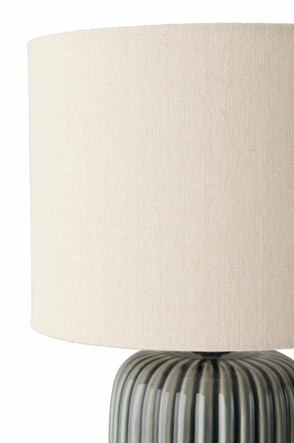 Ellos Home Bordlampe Mizu Grey/ Linen Hot