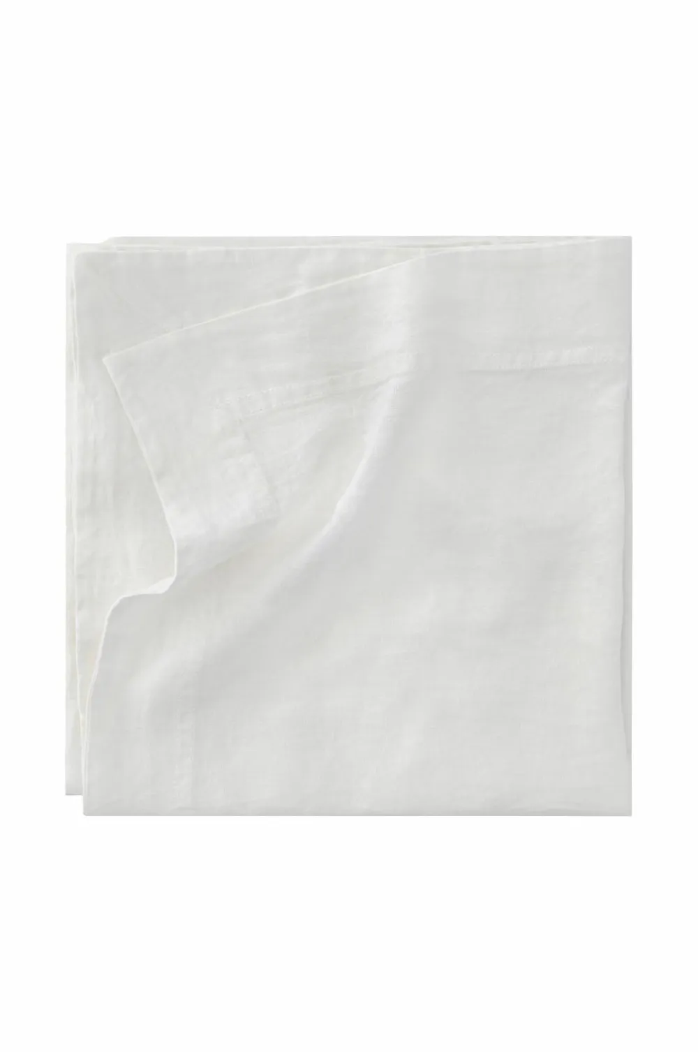 Ellos Borddækning & Servering|Bordtekstiler>Home Dug Malva i 100% hør 140x140 cm Hvid
