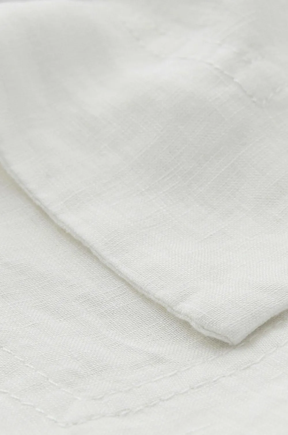Ellos Borddækning & Servering|Bordtekstiler>Home Dug Malva i 100% hør 140x140 cm Hvid