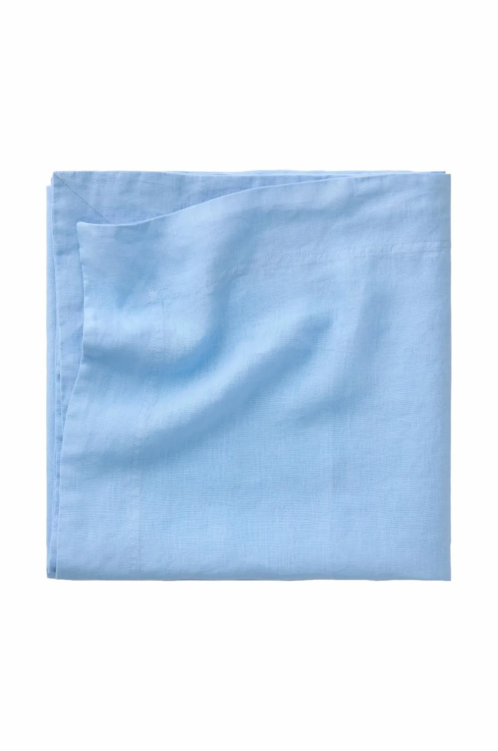 Ellos Home Dug Malva i 100% hør 140x140 cm Himmelblå Online