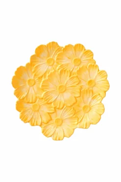Ellos Borddækning & Servering>Home Fad Flower Ø 22,5 cm Gul