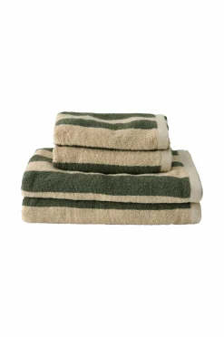 Ellos Home Frottésæt Saga i 4 dele Greencreme Online