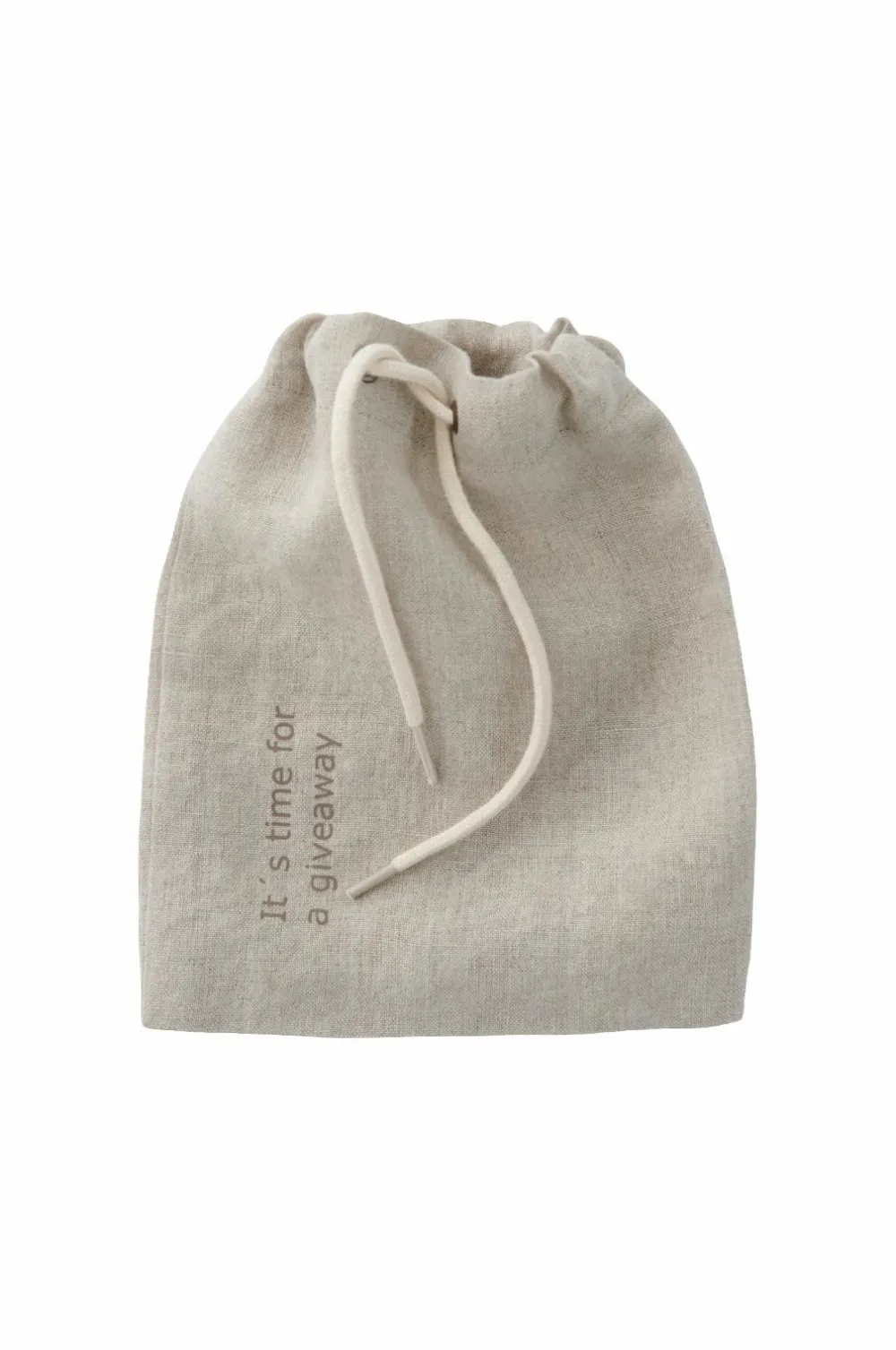 Ellos Home Gavepose Candice Gift Bag A121b 100% linen beige Best