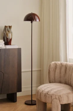 Ellos Home Gulvlampe Morris Bourgogne Online