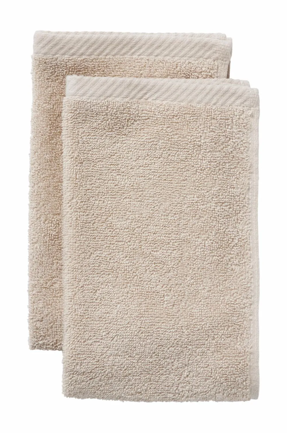 Ellos Home Håndklæde Elise 2-pak 30x50 Beige New