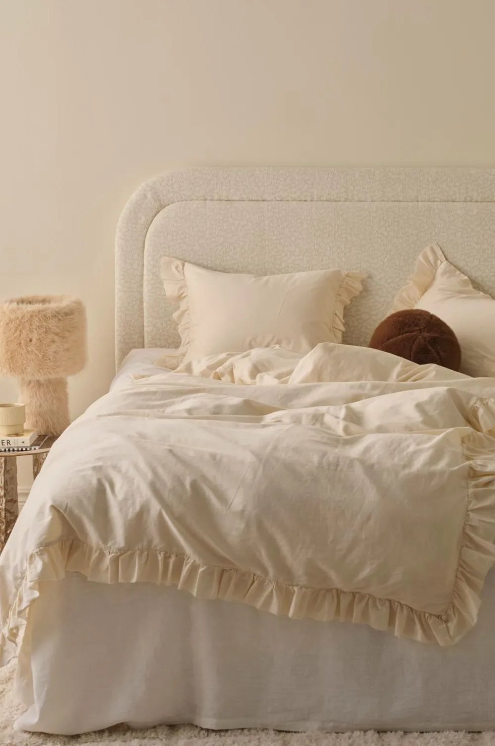 Ellos Senge & Madrasser>Home Hovedgærde Sienna Leopard Beige