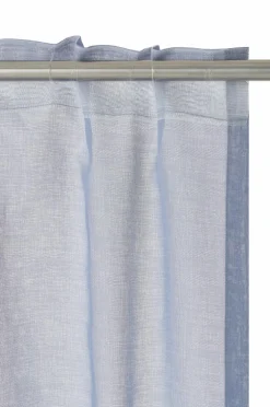 Ellos Home KIRA skræddersyet gennemsigtigt gardin Dimblå Clearance