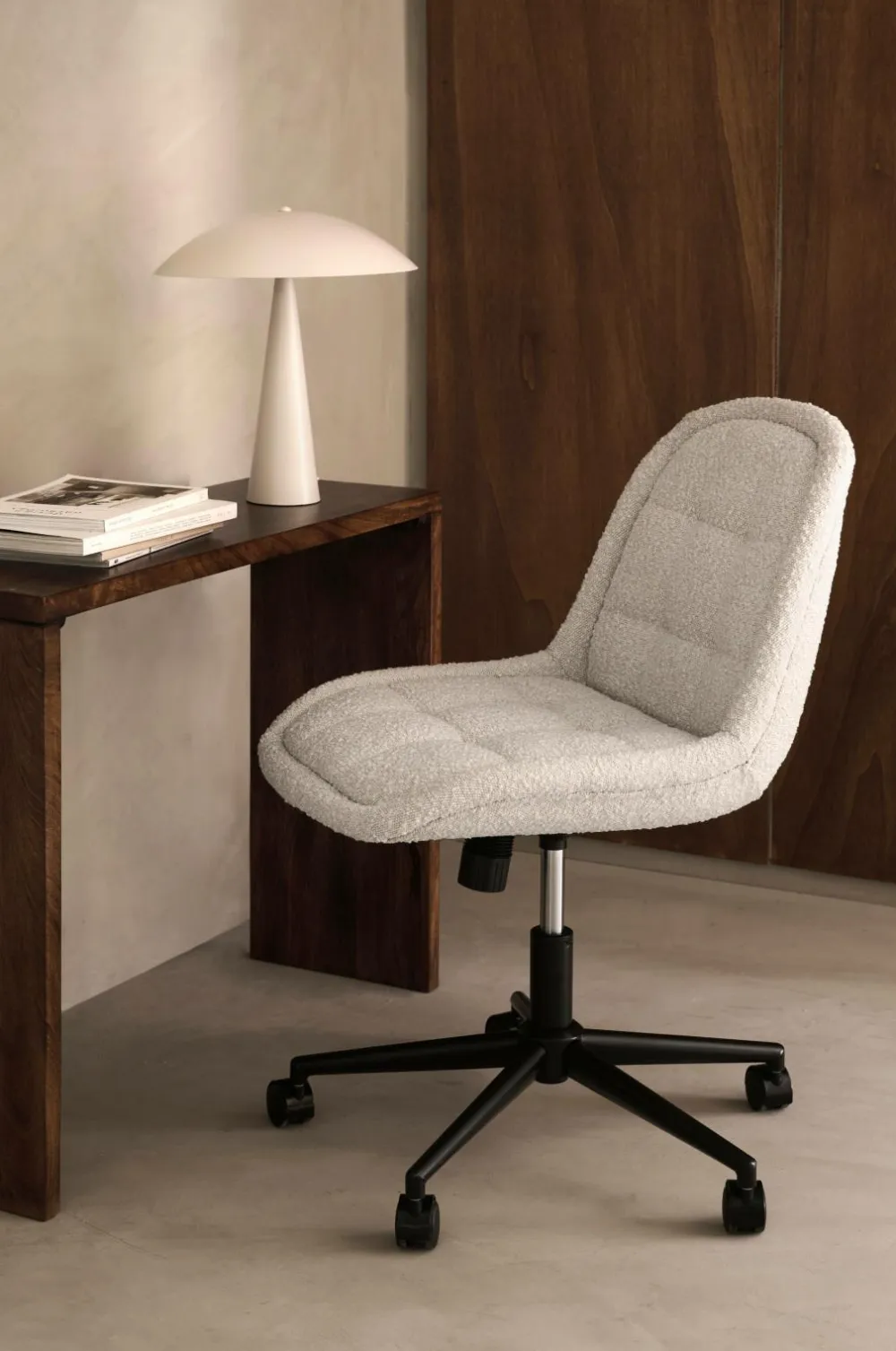 Ellos Home Kontorstol Softi Cremehvid Online