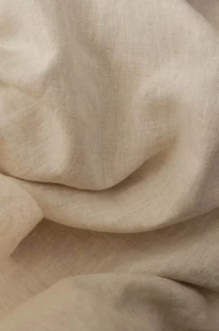 Ellos Home LEAH skræddersyet linnedgardin linen beige Hot