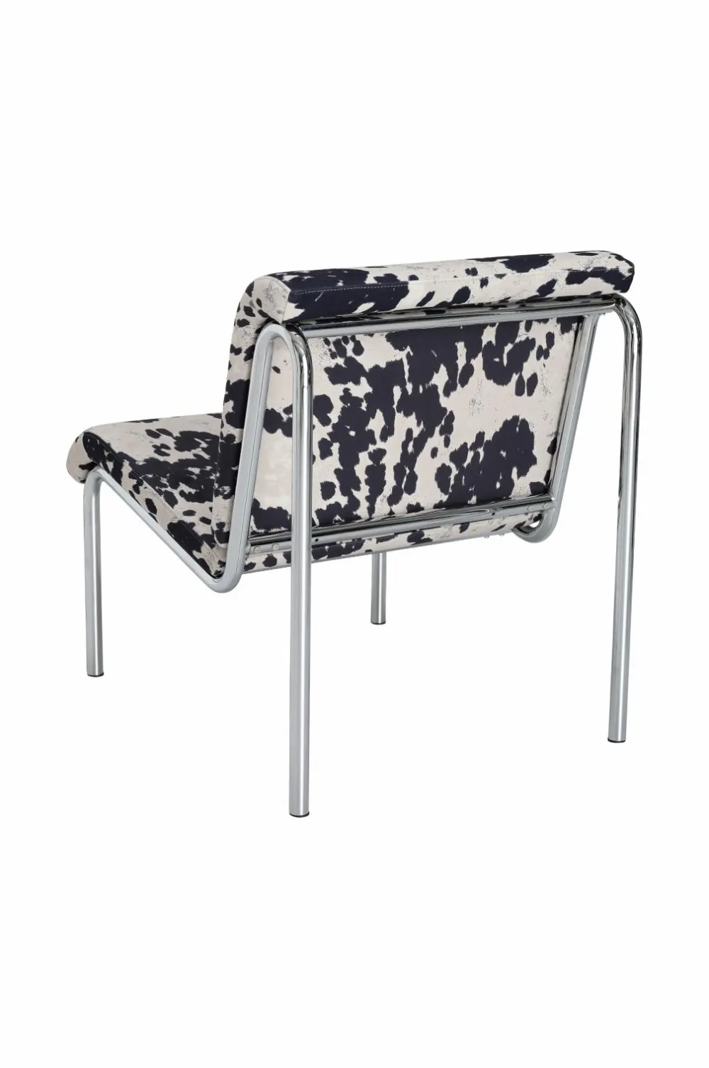 Ellos Home Lænestol Cowlow Sort/hvid Outlet