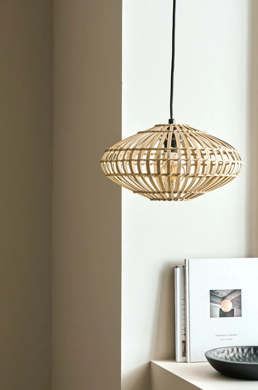 Ellos Loftlamper>Home Loftlampe Belize Ø 35 cm. Natur