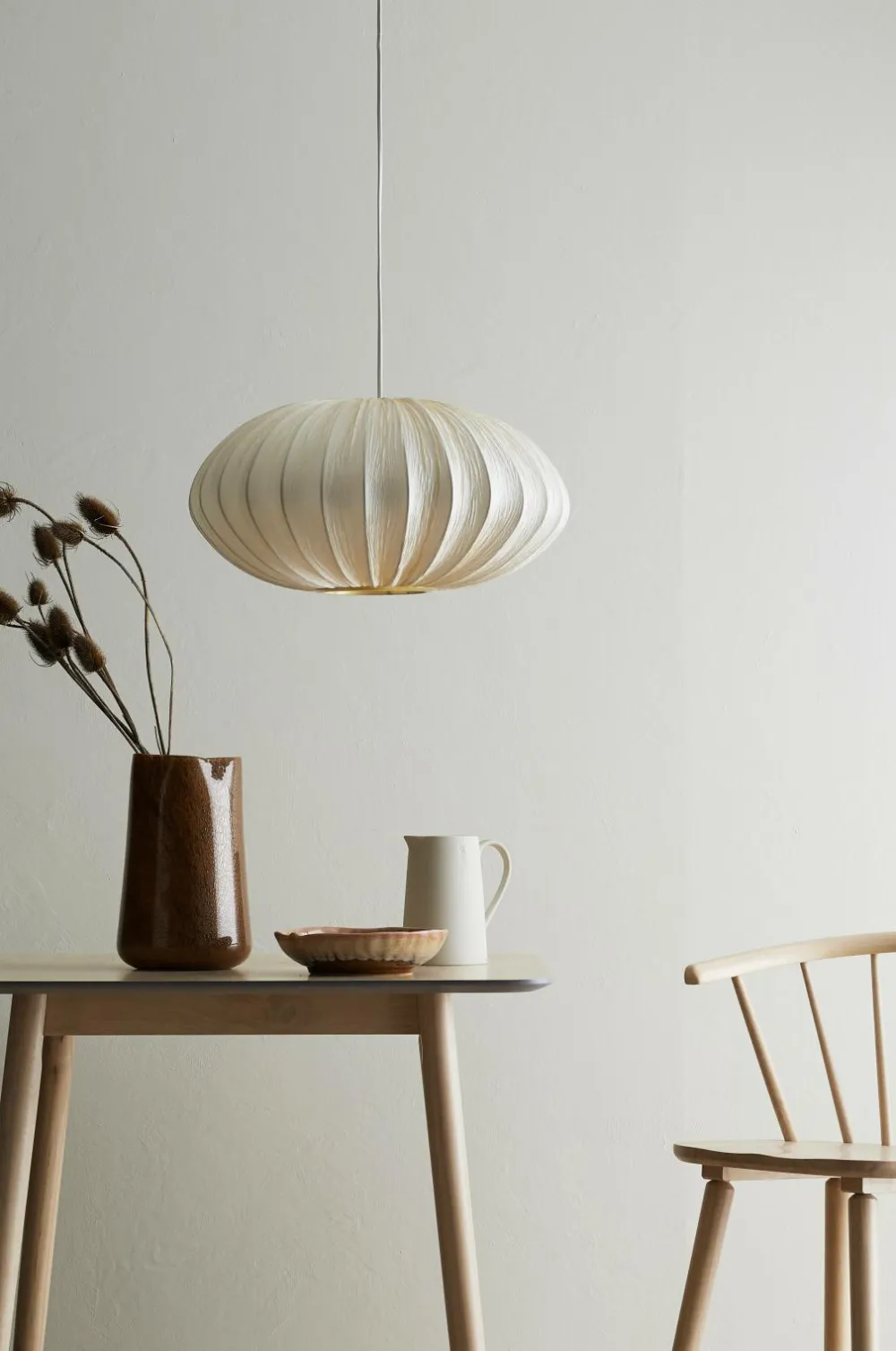 Ellos Home Loftlampe Avery Cremehvid Outlet