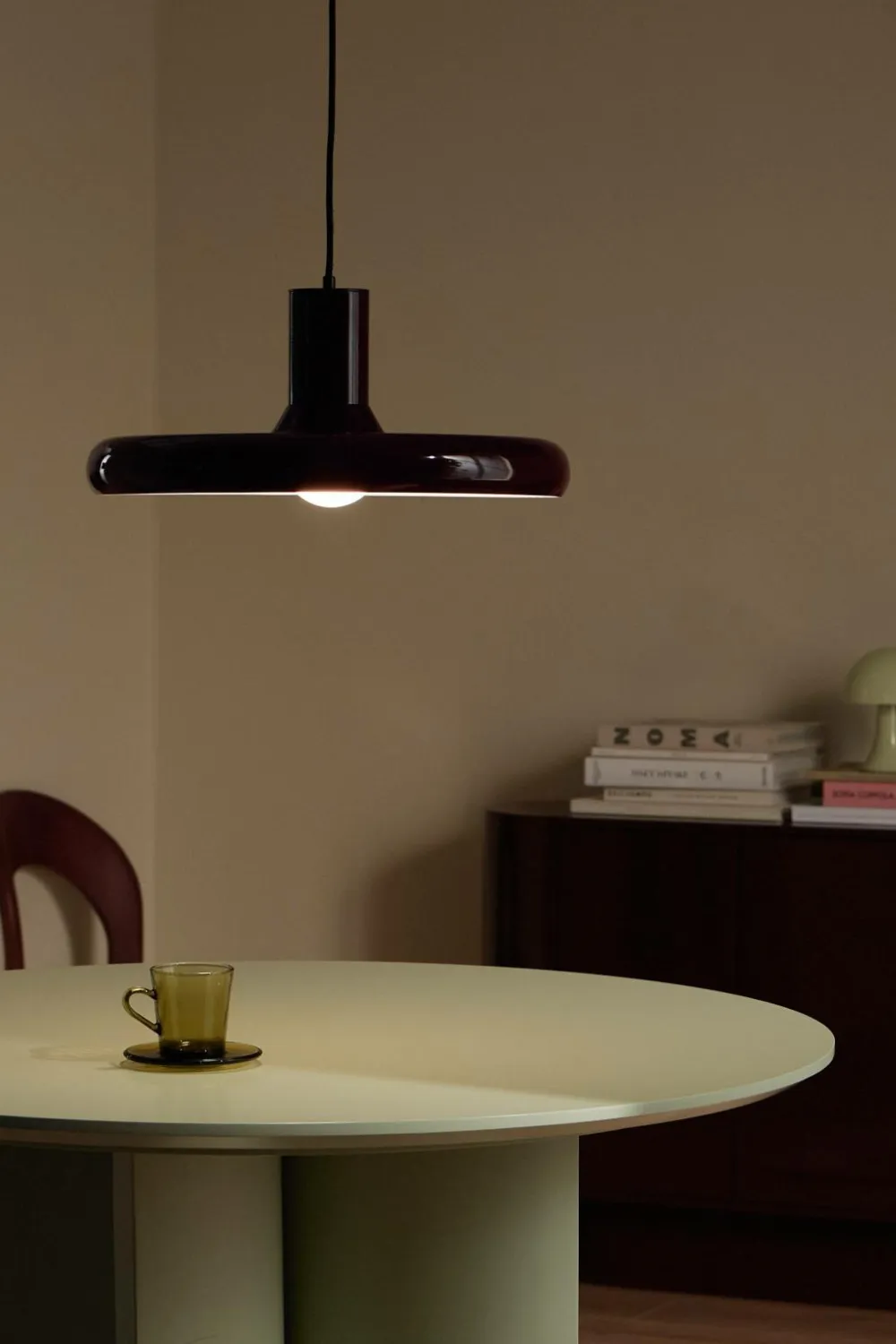 Ellos Home Loftlampe Ebba Bourgogne New
