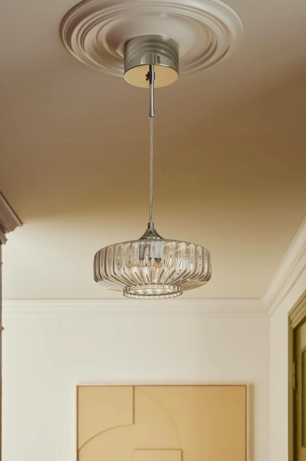 Ellos Home Loftlampe Eliana Klar/forkromet Outlet