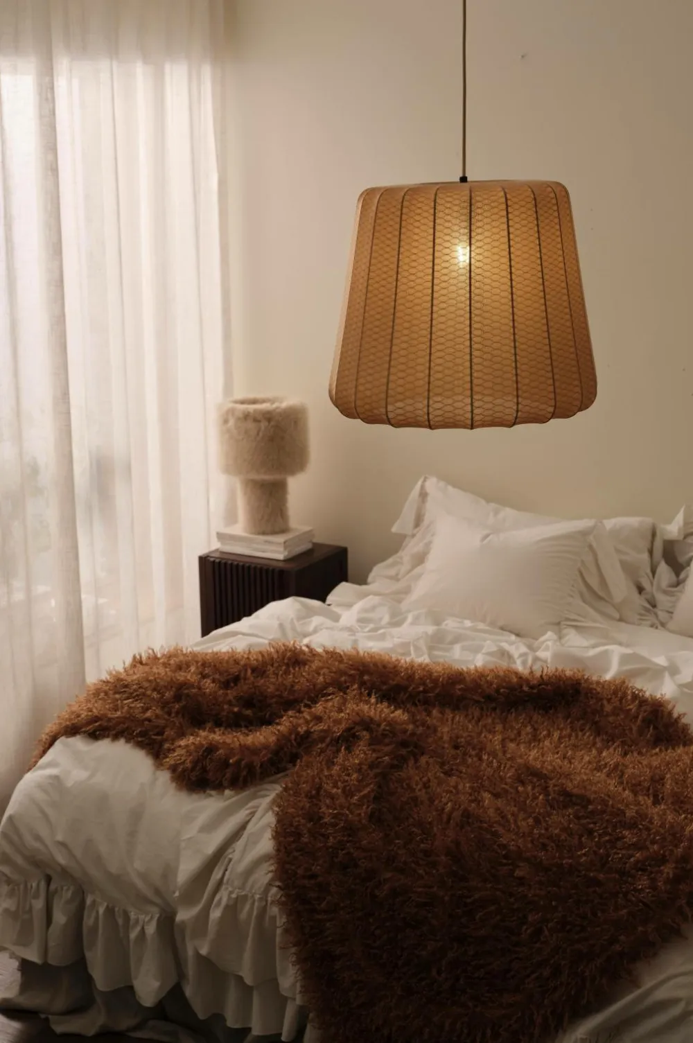 Ellos Loftlamper>Home Loftlampe Melina Ø 50 cm Brun