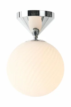 Ellos Loftlamper>Home Loftplafond Dis Hvid/krom