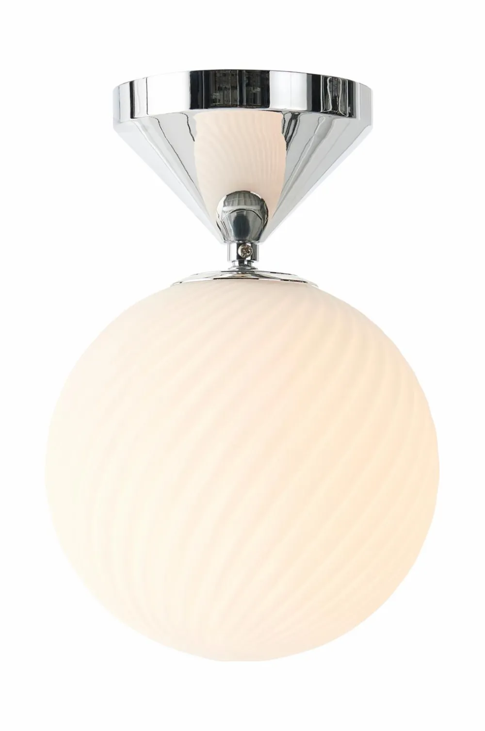 Ellos Loftlamper>Home Loftplafond Dis Hvid/krom