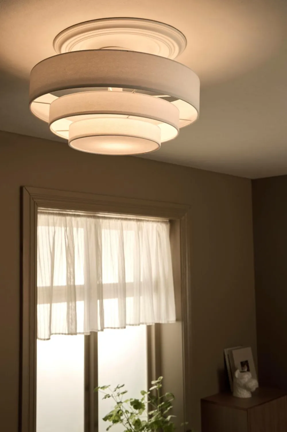 Ellos Home Loftplafond Miguel Hvid Discount