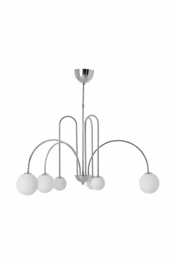 Ellos Home Loftslampe Sophisticated Krom/opalvit Hot