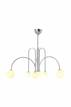 Ellos Home Loftslampe Sophisticated Krom/opalvit Hot