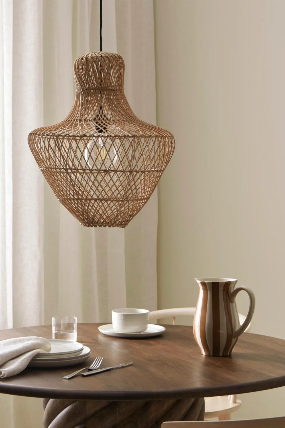 Ellos Loftlamper>Home Loftslampe Keira Natur
