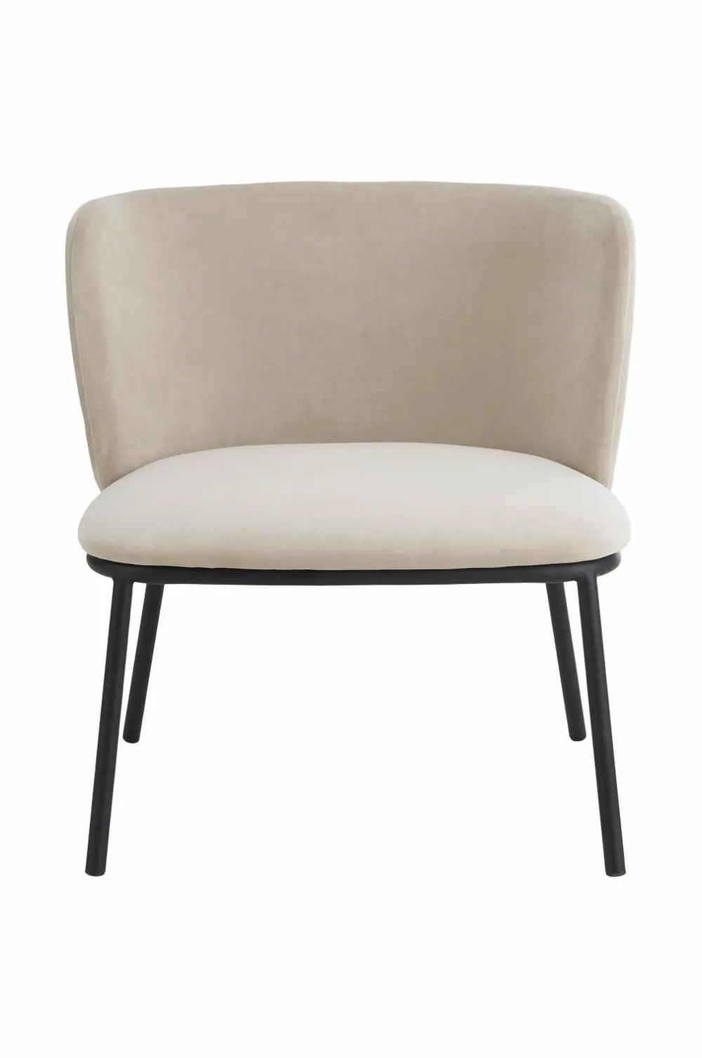 Ellos Sofaer & Lænestole>Home Loungestol Pirri Beige velour
