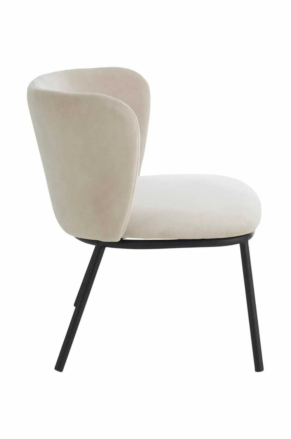 Ellos Sofaer & Lænestole>Home Loungestol Pirri Beige velour