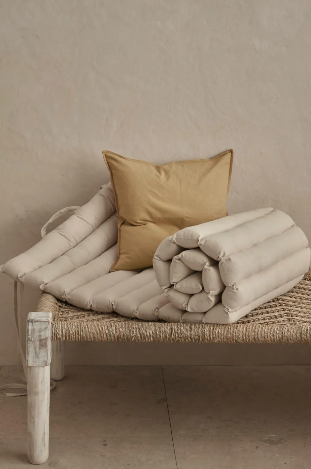 Ellos Home Madras Brianna 60x190 cm Beige Outlet