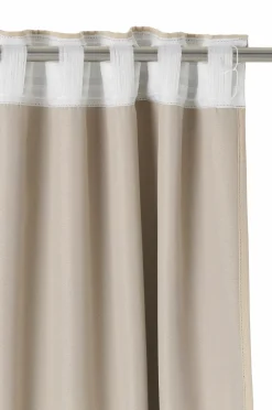Ellos Home Mørklægningsgardin Ines 1-pak Beige Discount