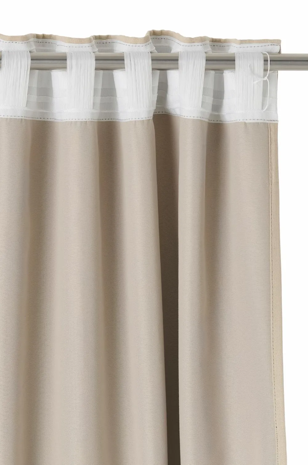 Ellos Home Mørklægningsgardin Ines 1-pak Beige Discount