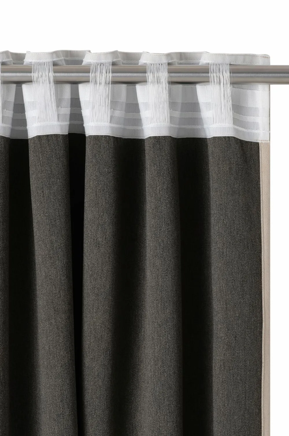 Ellos Home Mørklægningsgardin Maida Wide ekstra bred 1 stk. Beige Online