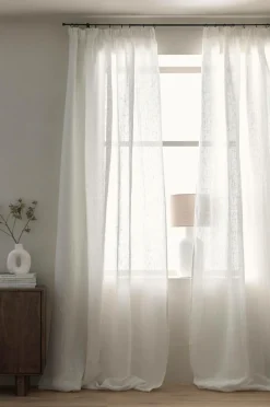 Ellos Hørgardiner>Home Multibåndsgardin Kara 2-pak Cremehvid
