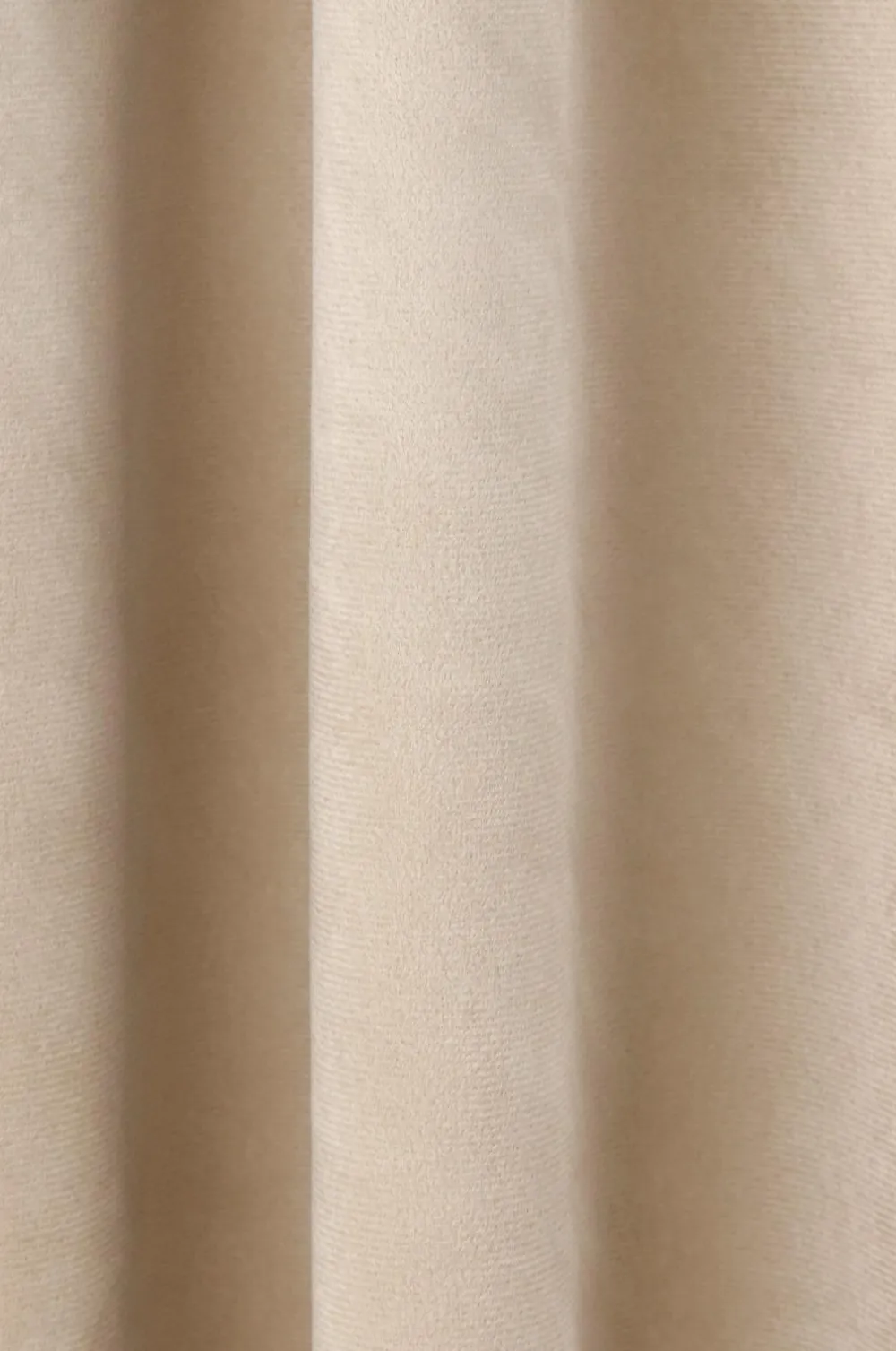 Ellos Velourgardiner|Gardinlængder Med Rynkebånd>Home Multibåndslængd Nora dobbelt bredde, 1 stk. BEIGE