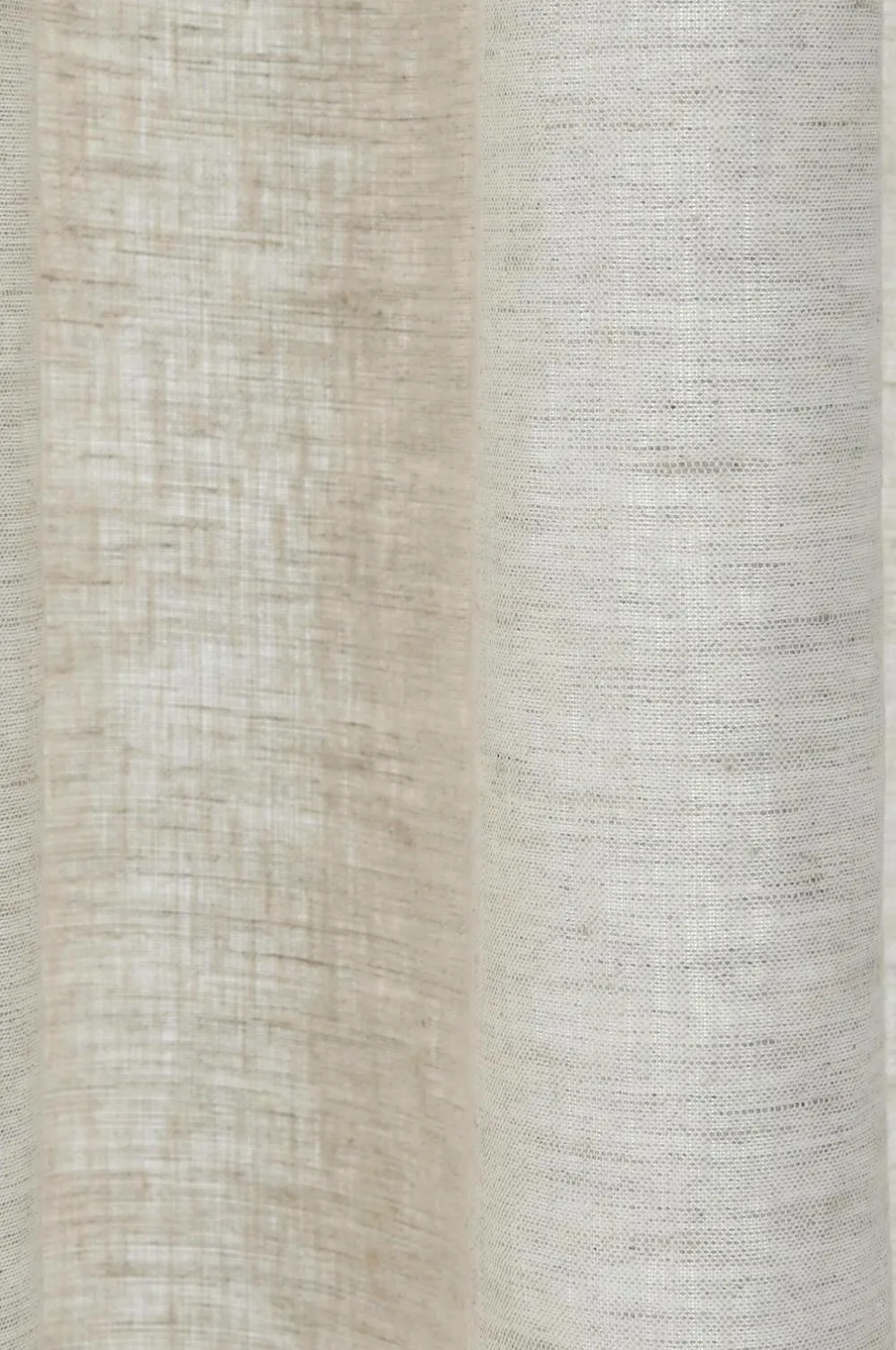 Ellos Persienner|Hørgardiner>Home Multibåndslængde Malva 2-pak i 100% hør A121b 100% linen beige