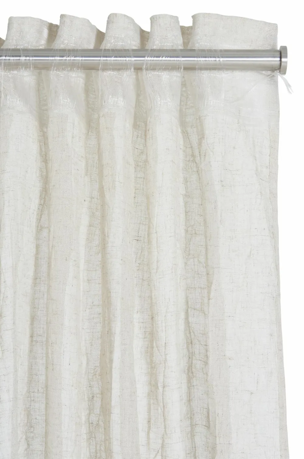 Ellos Home Multibåndsgardin Junie Wide ekstra bred 1-pak Ljusbeige Clearance