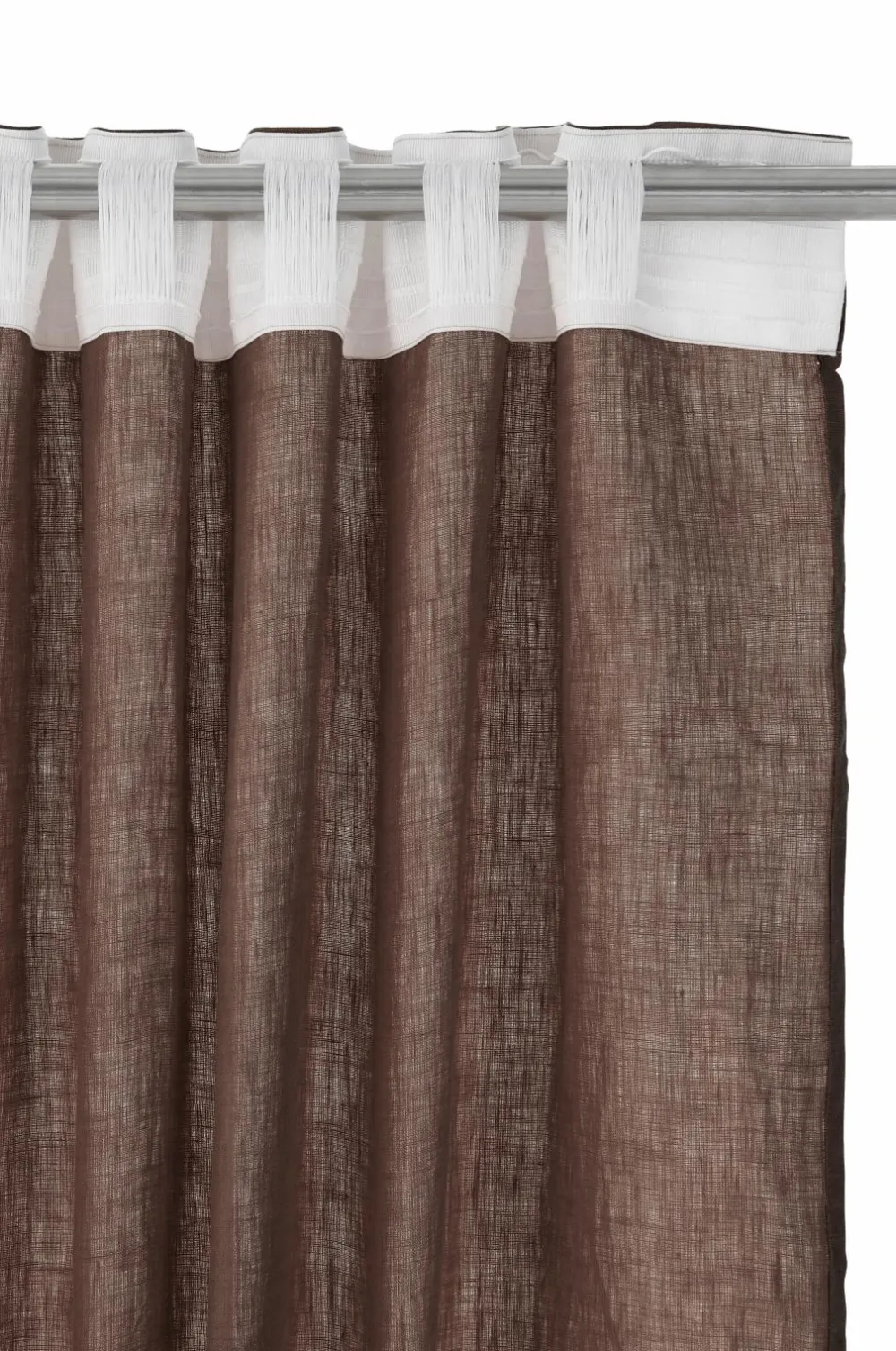 Ellos Home Multibåndslængde Malva Wide ekstra bred, 1 stk. i 100% hør Brun Discount