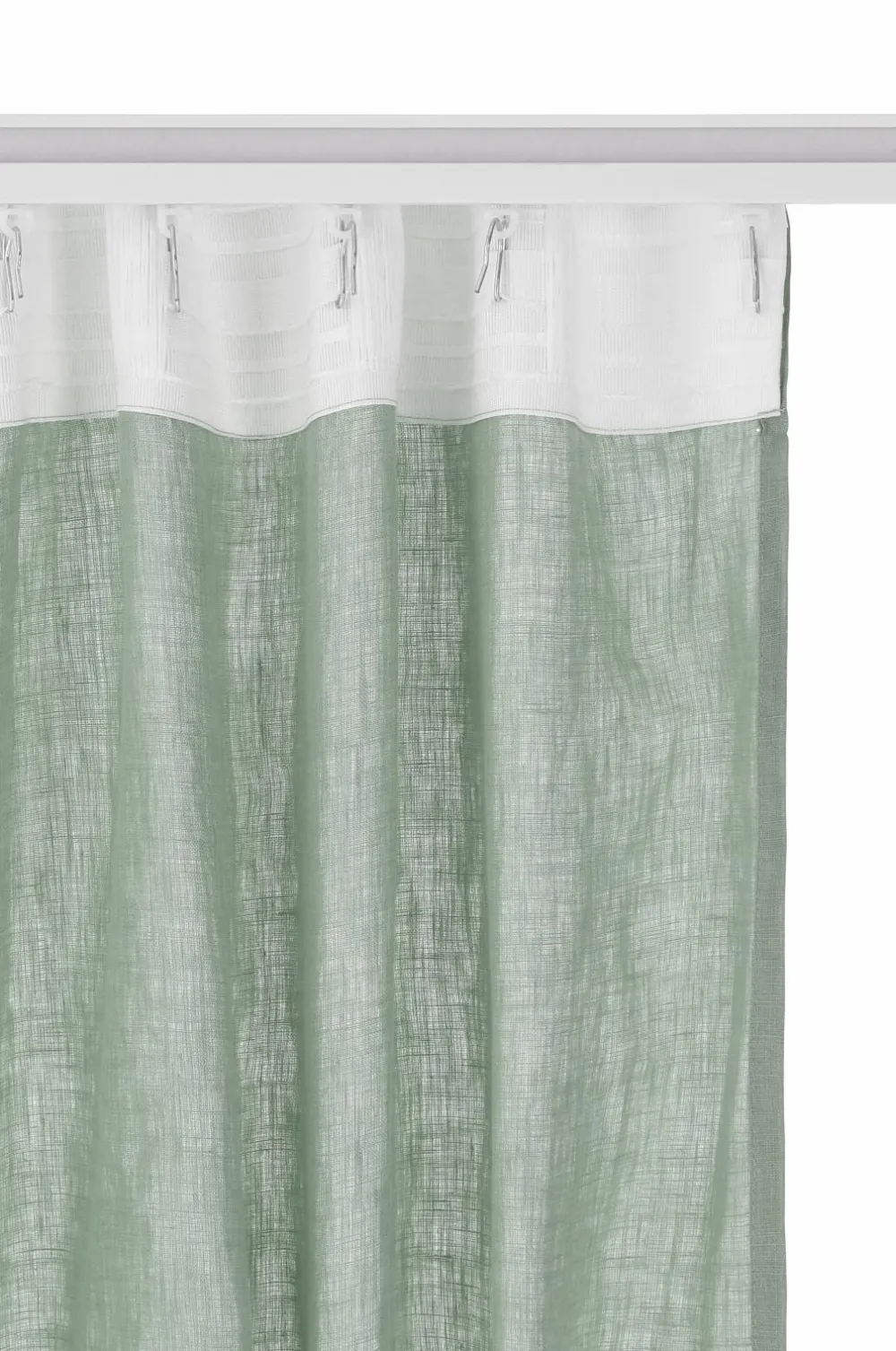 Ellos Home Multibåndslængde Malva 2-pak i 100% hør Mineral gray Clearance
