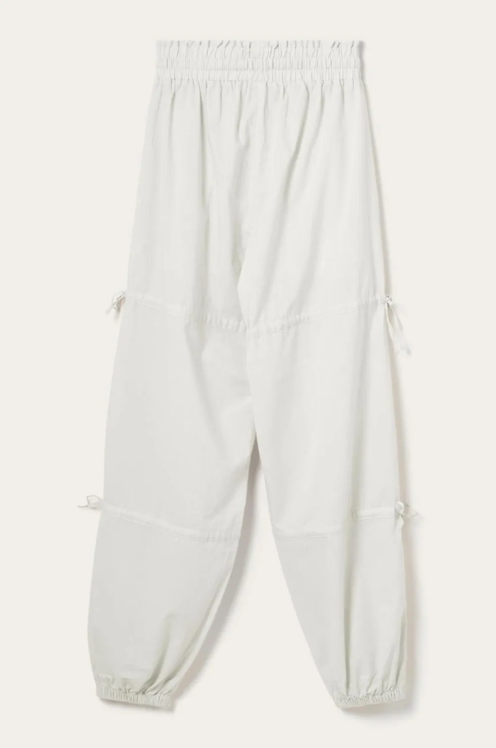 Ellos Homewear>Home Natbukser Juliette Lys hvid grå