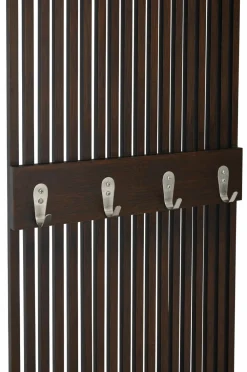 Ellos Home Opbevaring i gangen / stumtjener Stripe Brun