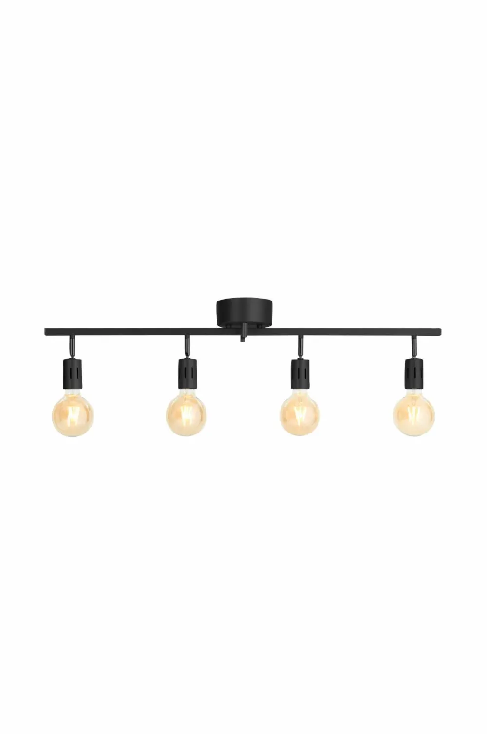 Ellos Loftlamper>Home Plafond Sander 4L Sort / Sort krom