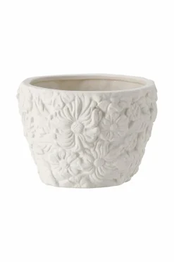 Ellos Home Potteskjuler Flower højde 20 cm Hvid Online