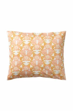 Ellos Home Pudebetræk Glorai Flower i bomuldssatin Rosa/gul Discount
