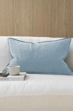 Ellos Home Pudebetræk Celina Velvet i velour Blå Best