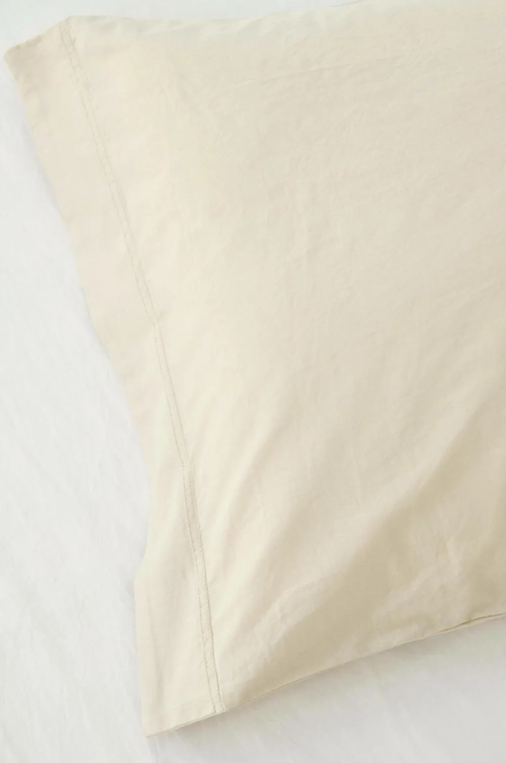Ellos Home Pudebetræk Juliette af økologisk bomuld Lys beige Sale