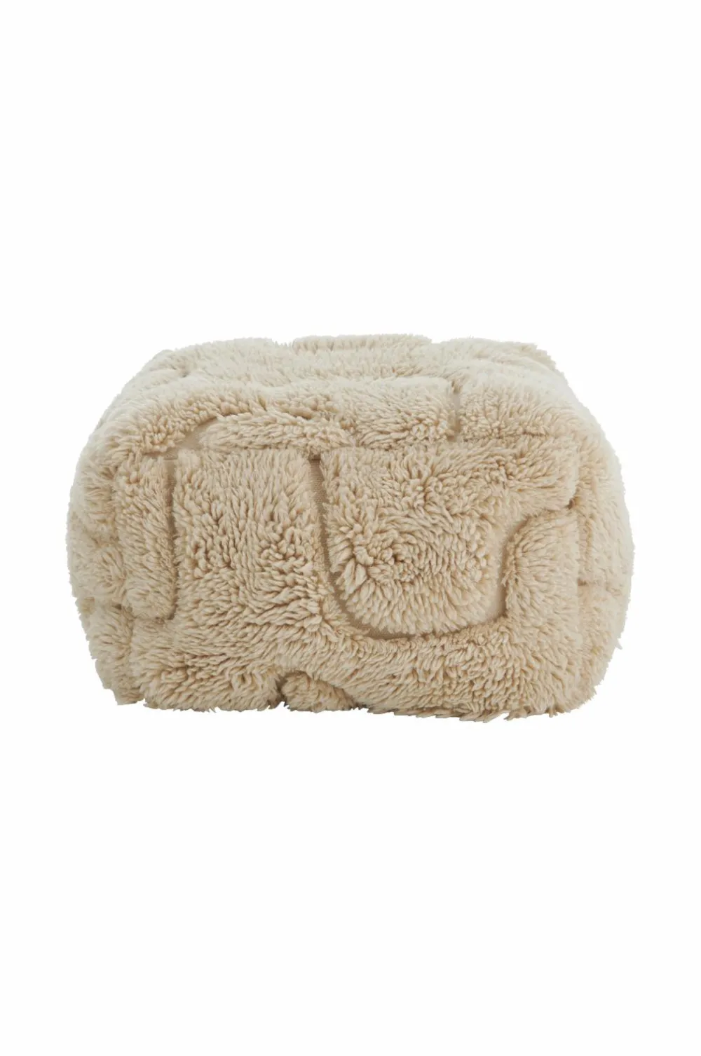 Ellos Puffer & Fodskamler>Home Puf Island 70x70 cm Beige