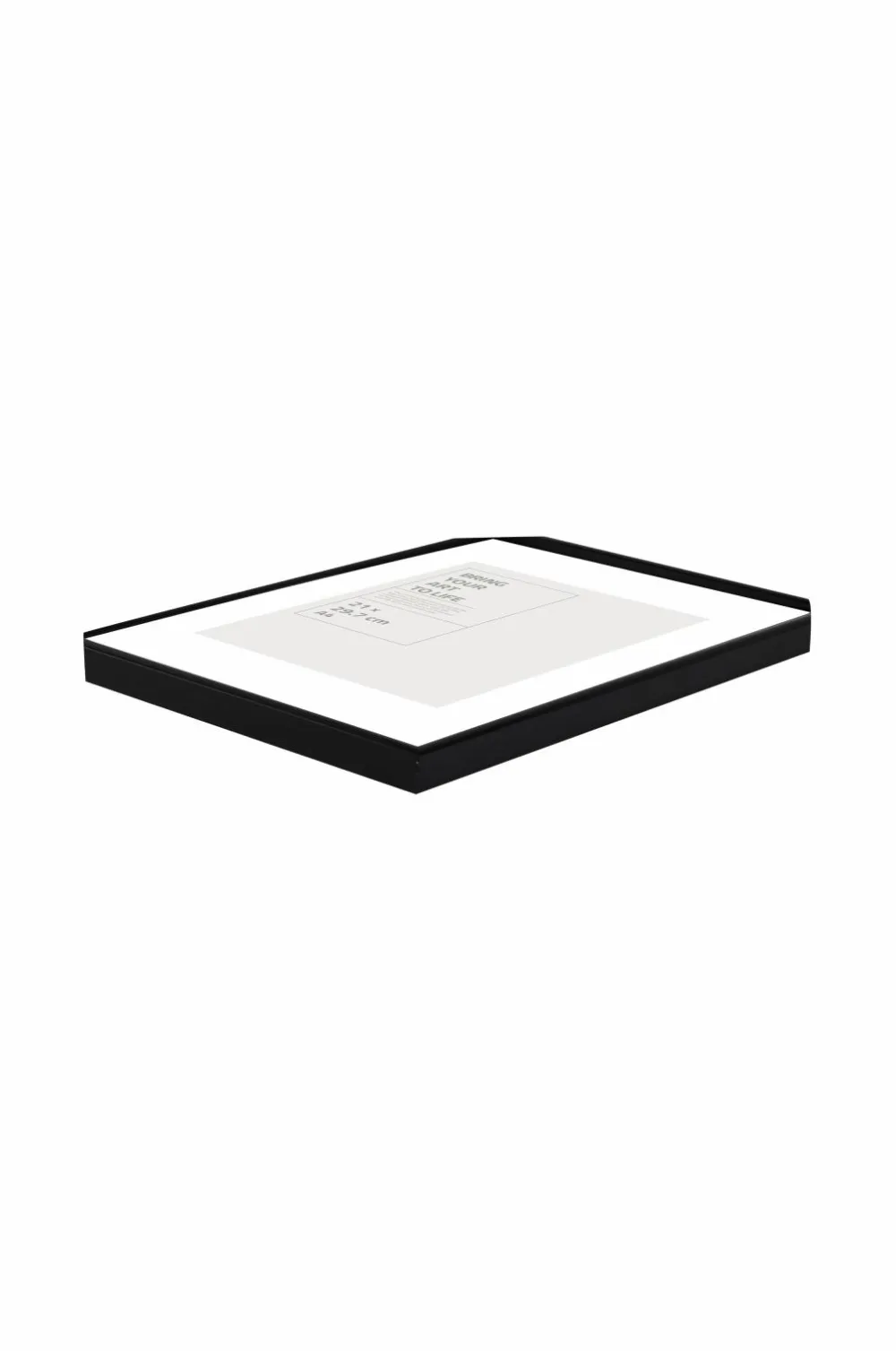 Ellos Home Ramme Victoria med plexiglas Sort Hot
